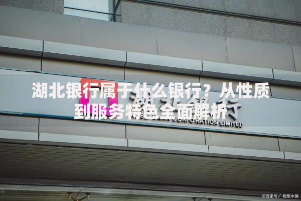 湖北银行属于什么银行？从性质到服务特色全面解析