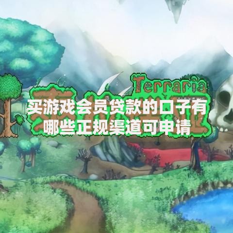 买游戏会员贷款的口子有哪些正规渠道可申请
