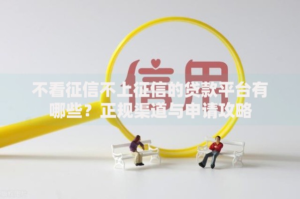 不看征信不上征信的贷款平台有哪些？正规渠道与申请攻略