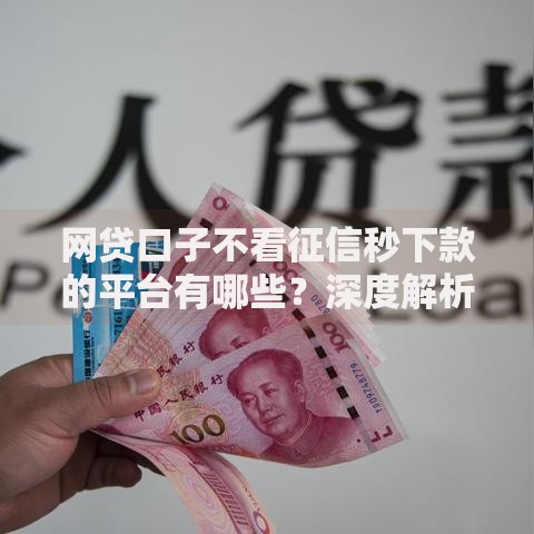 网贷口子不看征信秒下款的平台有哪些？深度解析
