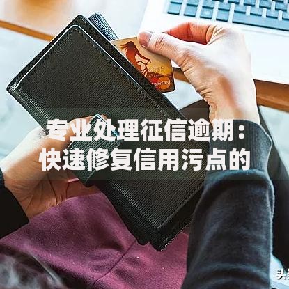 专业处理征信逾期：快速修复信用污点的实用指南