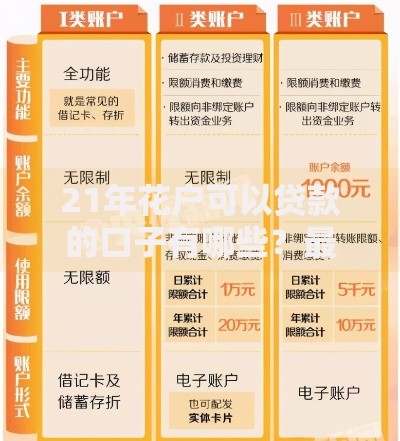 21年花户可以贷款的口子有哪些？最新解析与申请攻略