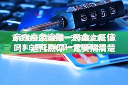 京东白条逾期一天会上征信吗？这几点你一定要搞清楚
