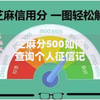 芝麻分500如何查询个人征信记录？详细指南与贷款影响解析