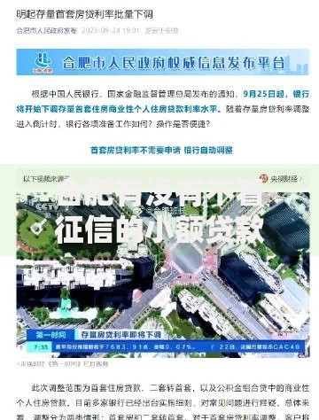 合肥有没有不看征信的小额贷款平台？正规渠道深度解析