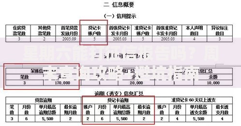 星期六能打征信报告吗？周末查询攻略+避坑指南