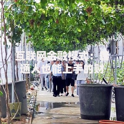 互联网金融模式：普通人也能上手的财富管理新玩法