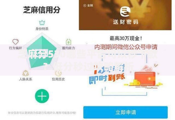 芝麻分530哪些平台可以秒下款？低分秒过攻略解析