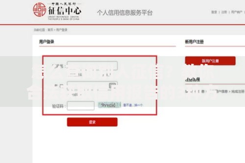 怎么查询别人征信？教你合法获取信用报告的3种方法