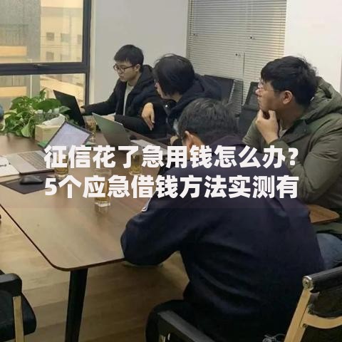 征信花了急用钱怎么办？5个应急借钱方法实测有效
