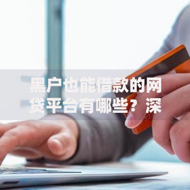 黑户也能借款的网贷平台有哪些？深度解析可靠渠道与风险防范