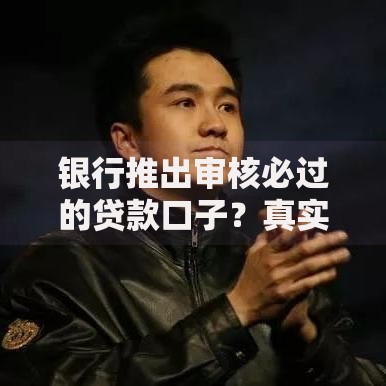 银行推出审核必过的贷款口子？真实情况深度解析