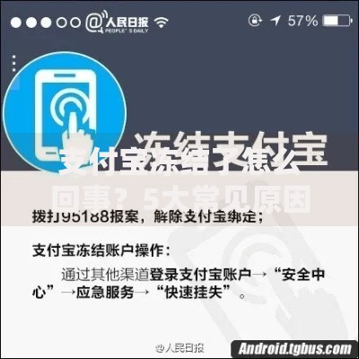 支付宝冻结了怎么回事？5大常见原因及解决方法必看