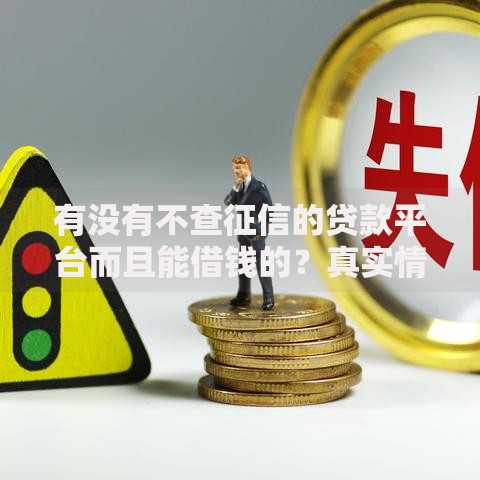 有没有不查征信的贷款平台而且能借钱的？真实情况解析