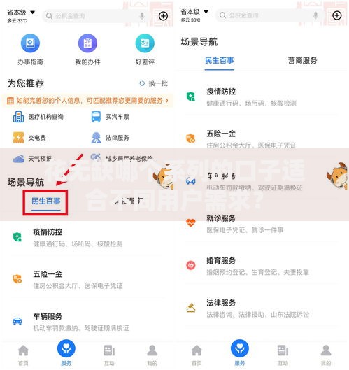 花无缺哪个系列的口子适合不同用户需求？