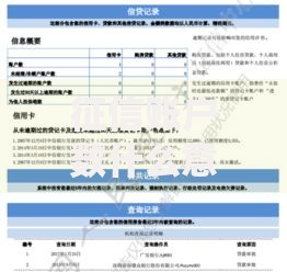 征信账户数什么意思？一文搞懂它对贷款的影响！