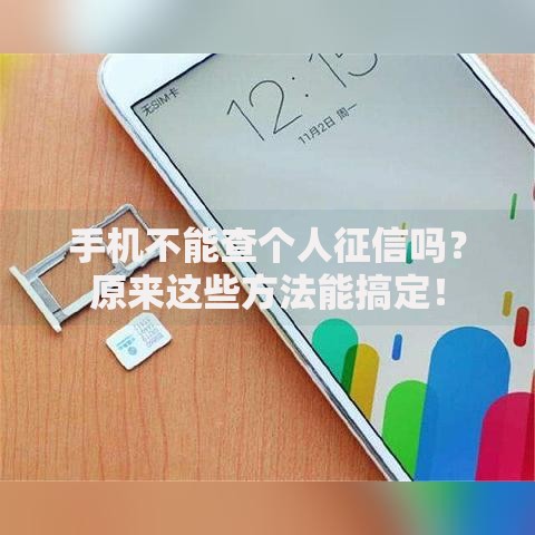 手机不能查个人征信吗？原来这些方法能搞定！