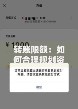 转账限额：如何合理规划资金流动避免限额困扰？