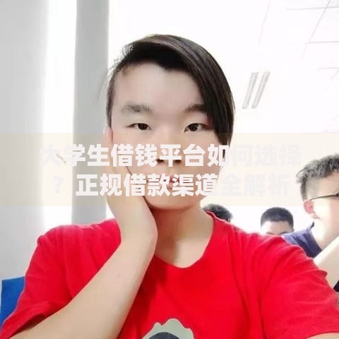 大学生借钱平台如何选择？正规借款渠道全解析