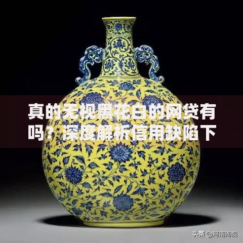 真的无视黑花白的网贷有吗？深度解析信用缺陷下的借款渠道