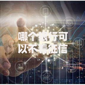 哪个银行可以不看征信贷款?如何申请?详细解析银行政策与替代方案 哪个银行可以不看征信贷款?如何申请?详细解析银行政策与替代方案