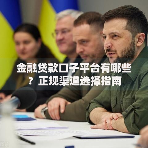 金融贷款口子平台有哪些？正规渠道选择指南