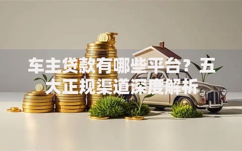 车主贷款有哪些平台？五大正规渠道深度解析