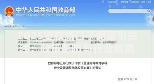 2025贷款新口子调整引关注：政策影响与行业趋势