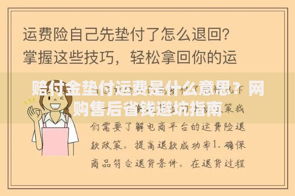 赔付金垫付运费是什么意思？网购售后省钱避坑指南