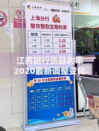 江苏银行贷款利率2020最新调整变化及申请攻略