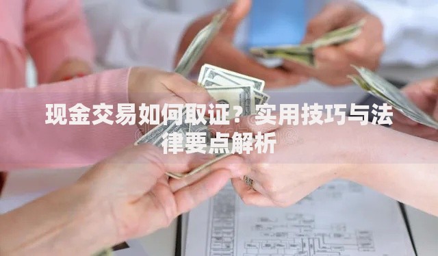现金交易如何取证？实用技巧与法律要点解析