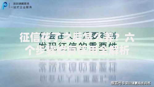 征信花了之后怎么养？六个步骤修复信用全解析