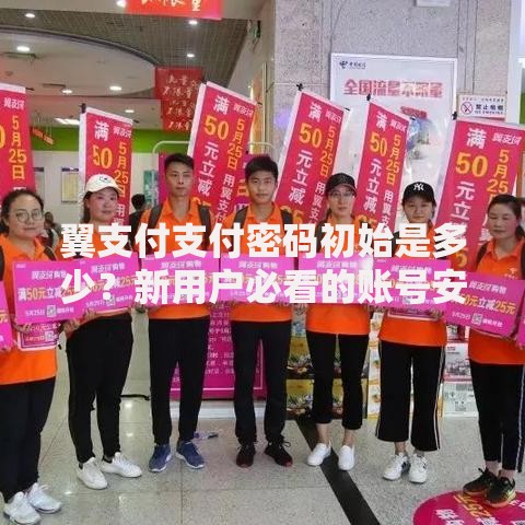 翼支付支付密码初始是多少？新用户必看的账号安全指南