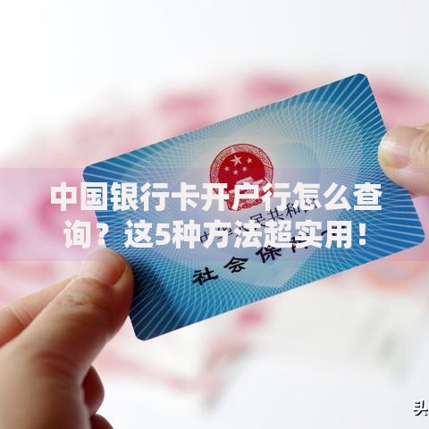 中国银行卡开户行怎么查询？这5种方法超实用！