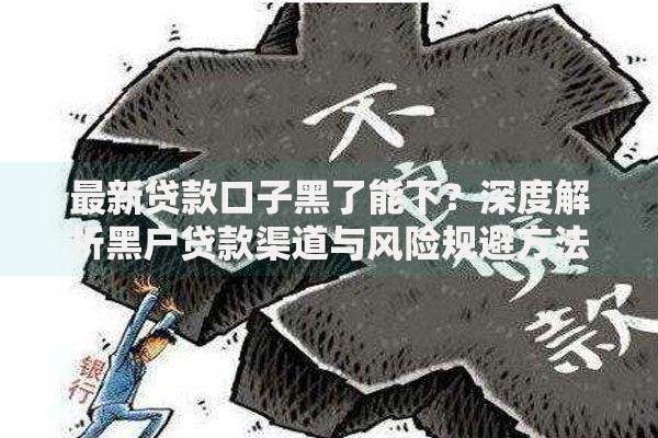 最新贷款口子黑了能下？深度解析黑户贷款渠道与风险规避方法