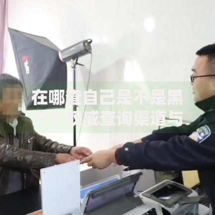 在哪查自己是不是黑户？权威查询渠道与影响解析