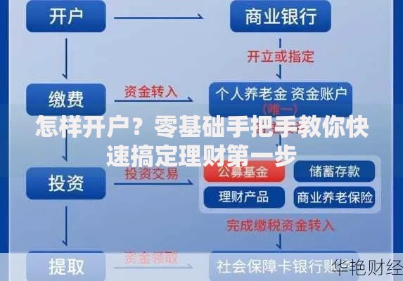 怎样开户？零基础手把手教你快速搞定理财第一步
