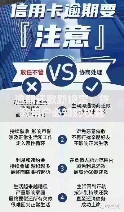逾期还款新规定：贷款用户必知的权益变化与应对策略