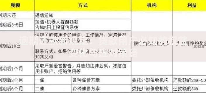 逾期还款新规定：贷款用户必知的权益变化与应对策略