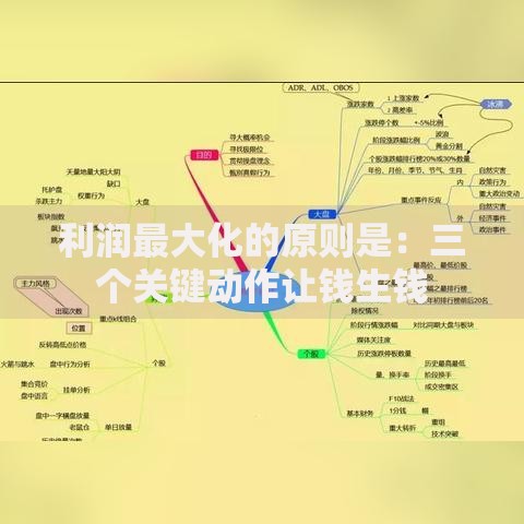 利润最大化的原则是：三个关键动作让钱生钱