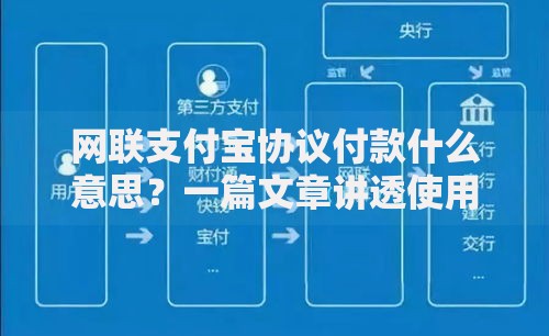 网联支付宝协议付款什么意思？一篇文章讲透使用方法和注意事项