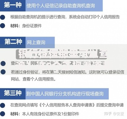 银行征信那里可以查询？这5个正规渠道帮你轻松搞定