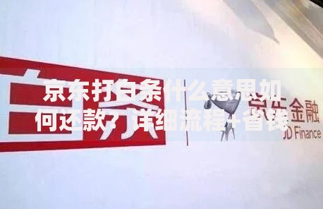 京东打白条什么意思如何还款?详细流程+省钱技巧分享 京东打白条什么意思如何还款?详细流程+省钱技巧分享