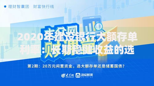 2020年建设银行大额存单利率：长期稳健收益的选择与策略