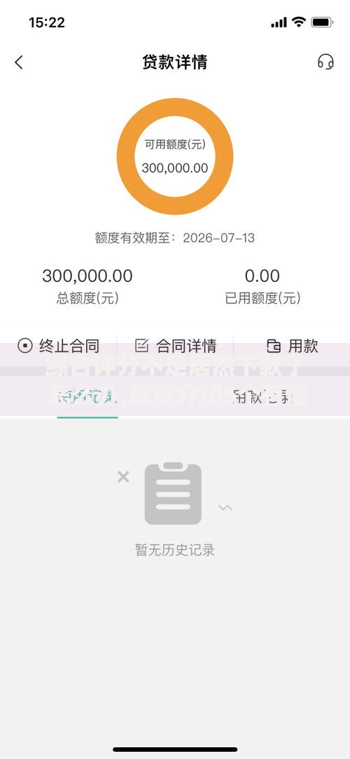 综合评分不足居然下款了 怎么办,隆重介绍5个有信用卡就能贷款的平台