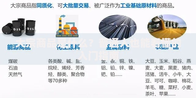大宗商品是什么？普通人也能看懂的入门指南