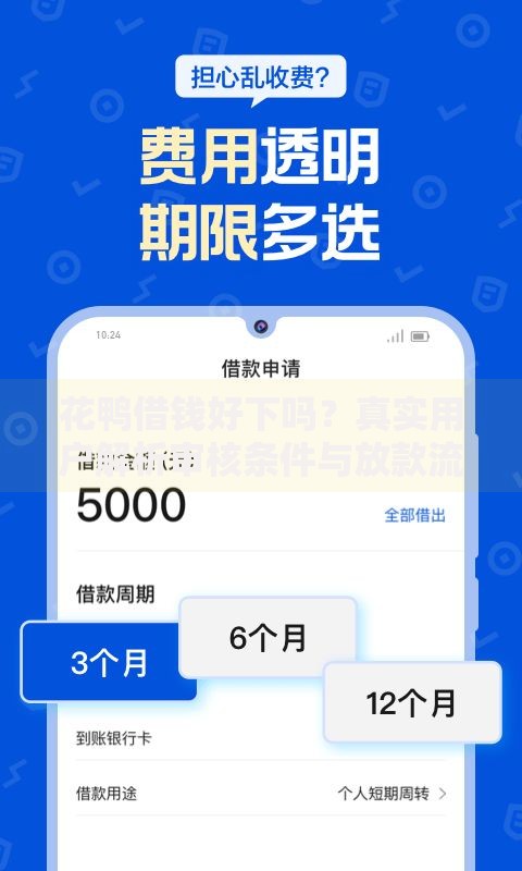 花鸭借钱好下吗？真实用户解析审核条件与放款流程