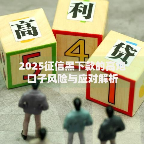 2025征信黑下款的高炮口子风险与应对解析
