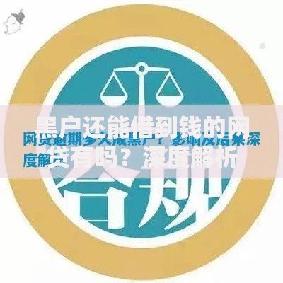 黑户还能借到钱的网贷有吗？深度解析借贷途径与风险