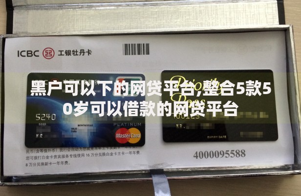黑户可以下的网贷平台,整合5款50岁可以借款的网贷平台